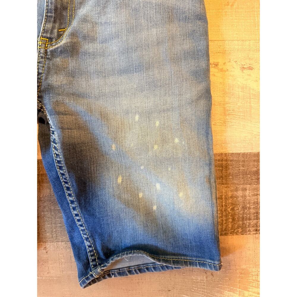 Levi's Jean Shorts Girls 14 Blue Denim 511 Performance Slim Red Tab High Waisted - Picture 5 of 15